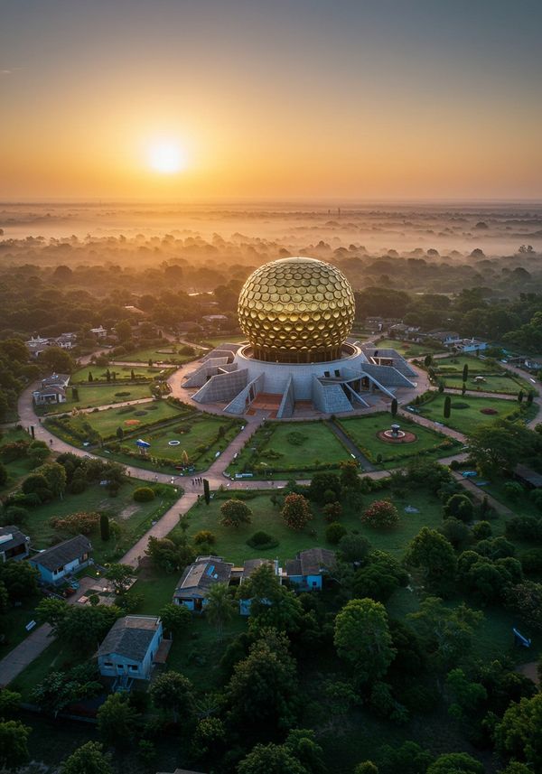 Auroville Matrimandir